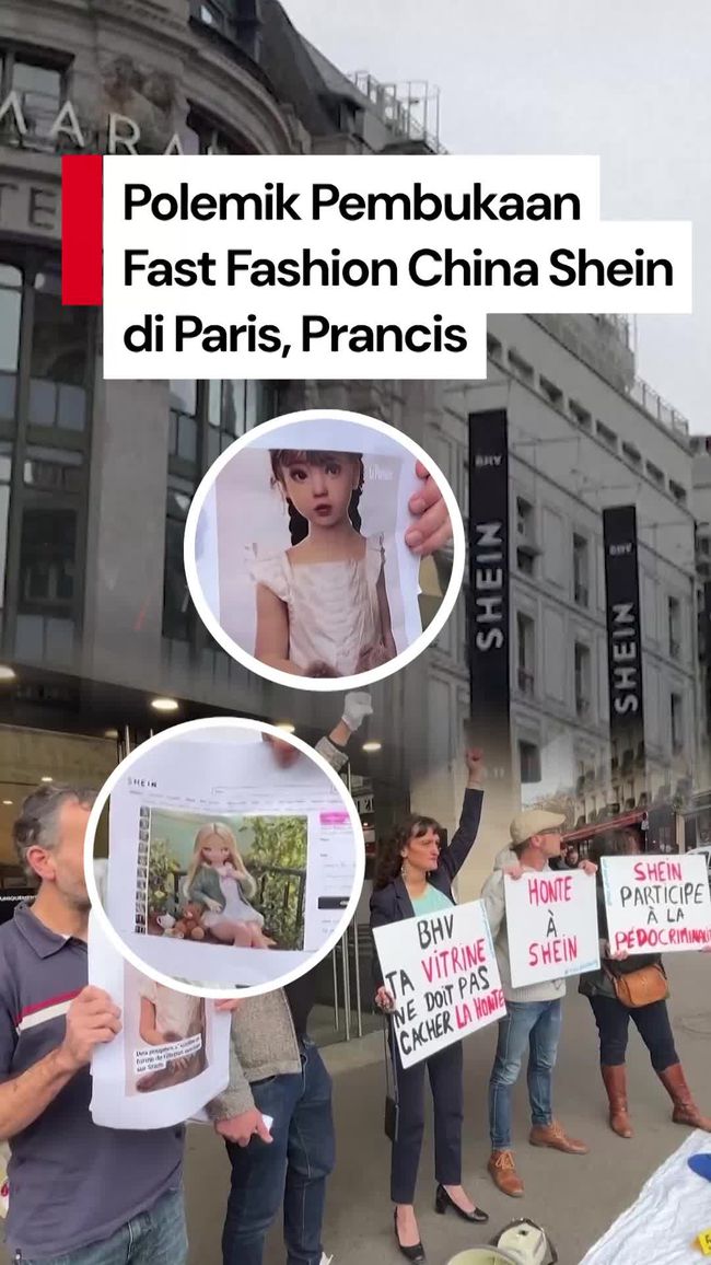 Bokep Viral Indo Video Toko Shein Paris Dikecam Terkait Boneka ngentot Anak-topik ngebut Fashion